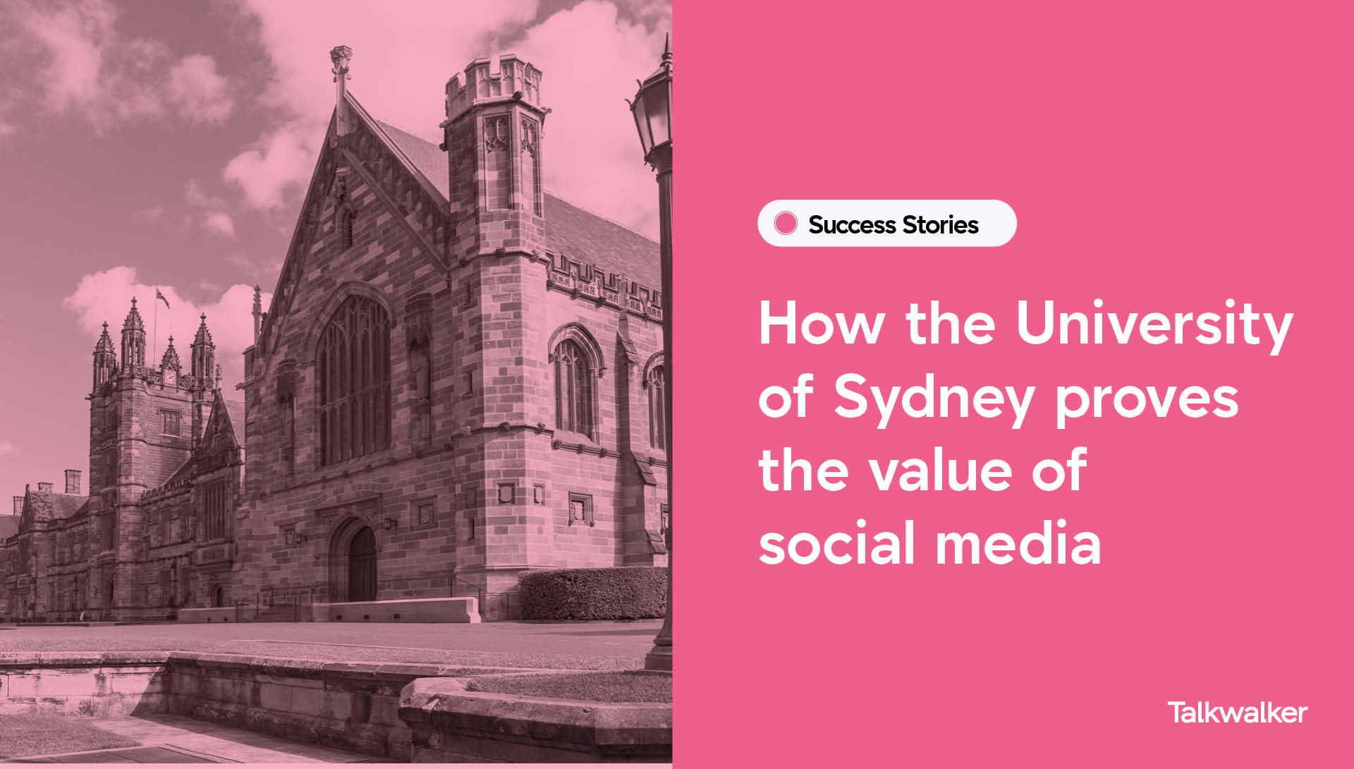 How the University of Sydney proves the value of social media