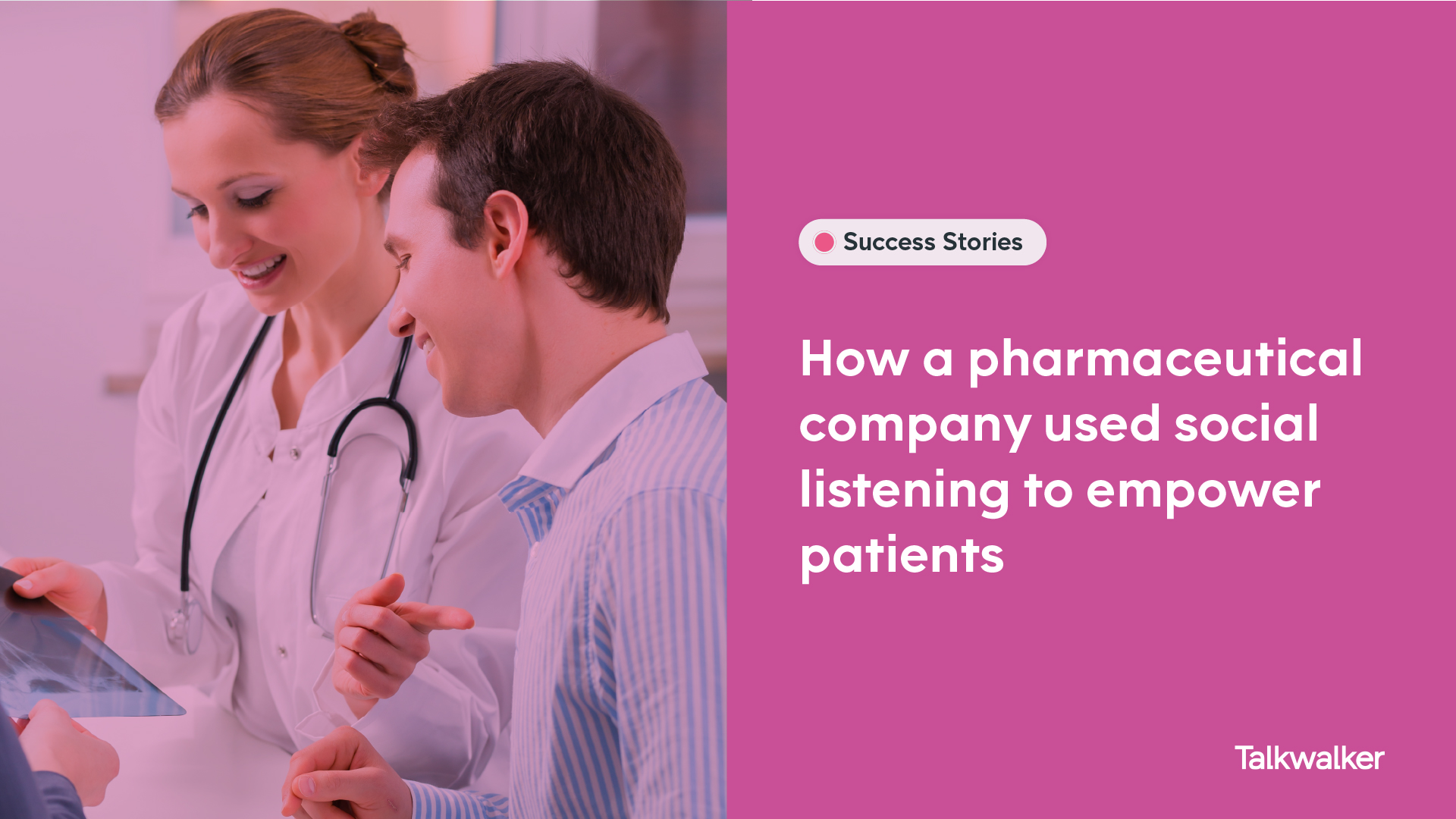 How a pharmaceutical company used social listening to empower patients