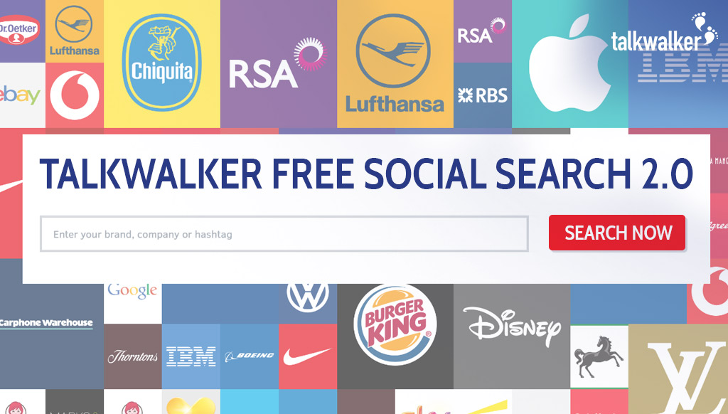Talkwalker Launches Revamped Free Social Search for Easy Brand, Campaign and Hashtag Tracking