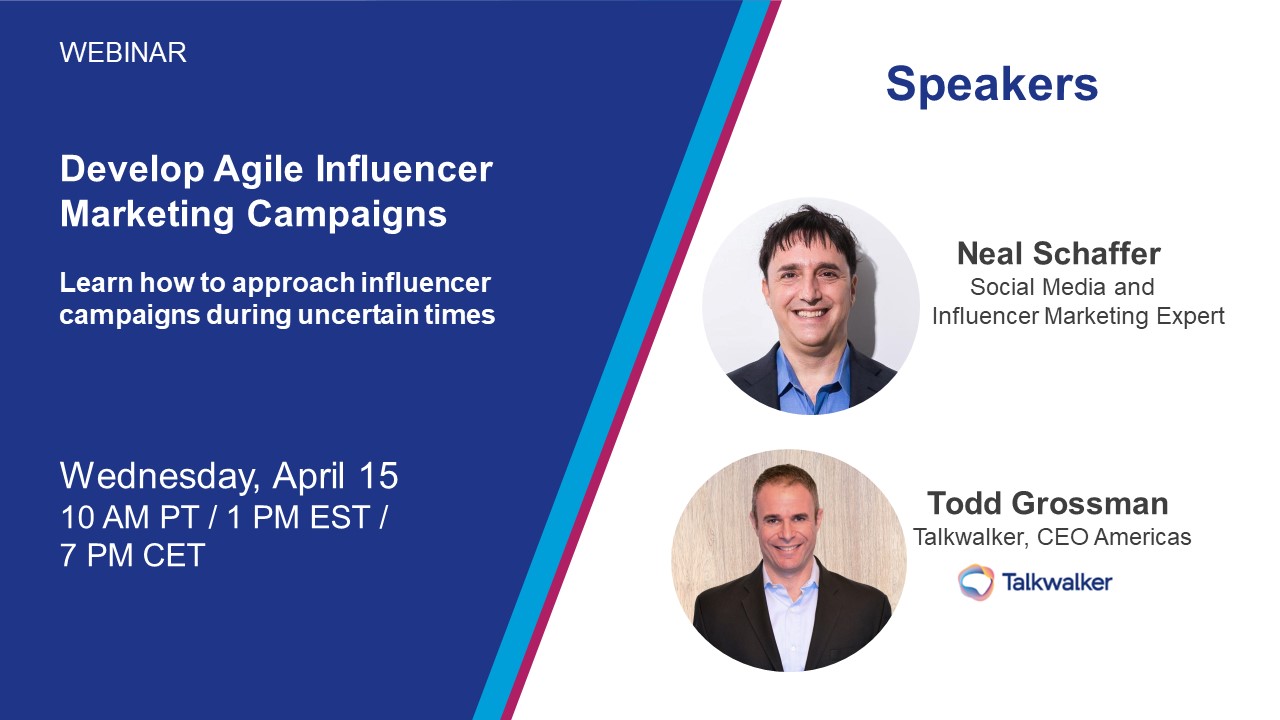 Neal Schaffer on Agile Influencer Marketing Campaigns