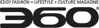 The lifestyle magazine 360's logo is shown in black text against a white background.